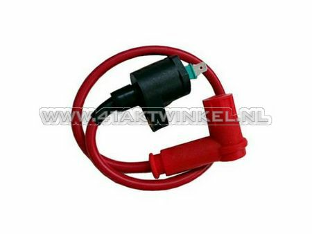 Z&uuml;ndspule Universal 12V, CDI, rot