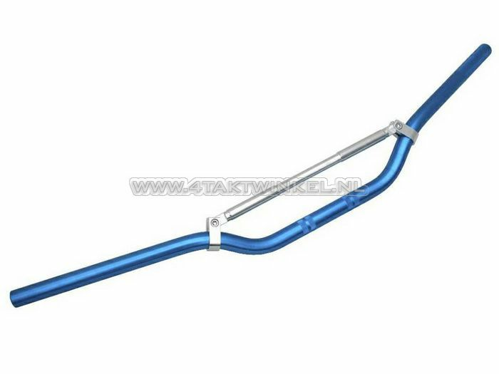 Lenker Aluminium breit, blau