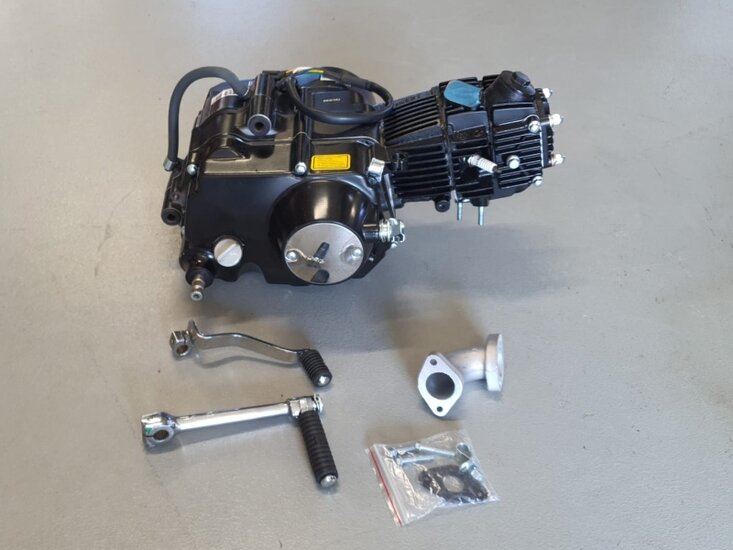 Motor, 70 ccm, manuelle Kupplung, YX, 4-Gang, schwarz 2-Chance Product