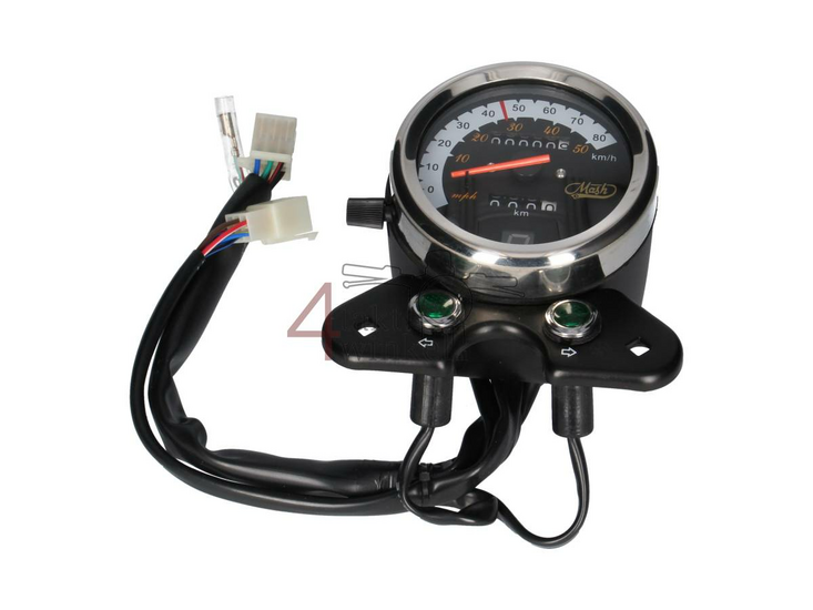 Tachometer komplett, 80 km/h, Euro4, OEM MASH