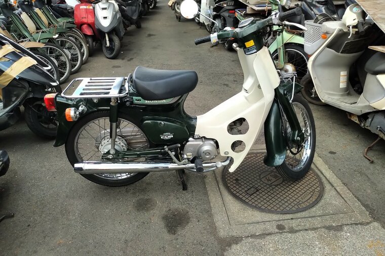 ERWARTET: Honda C50 NT, Japanisch, Gr&uuml;n,10846 km