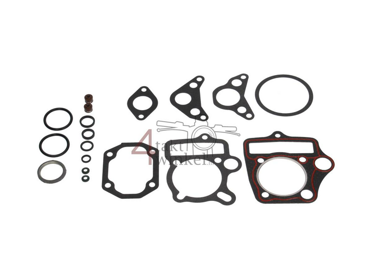 Dichtungssatz A, Kopf &amp; Zylinder, 52 mm, A-Qualit&auml;t, passend f&uuml;r SS50, C50, Dax, Schwarz