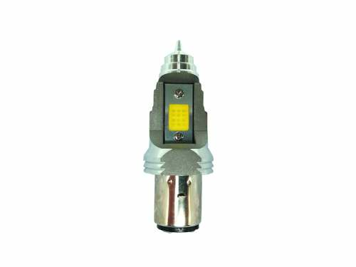 Scheinwerfer Lampe BA20d, Doppelt, 12 Volt, 11-11 Watt, LED, zB Skyteam, Mash