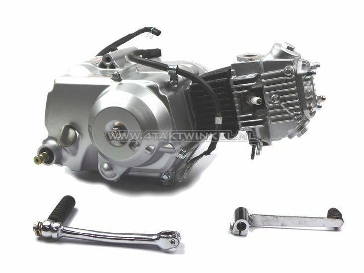 Motor, 70 ccm, halbautomatisch, Lifan, 4-Gang, Silber