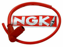 Z&uuml;ndkerzenkapp, NGK mit Kabel, rot (racing red)