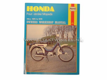 Werkstatthandbuch, Honda PC50, Novio, Amigo, Haynes, Original