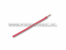 Litze pro Meter 0,75 mm&sup2;, rot