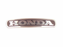 Beinschutz-Emblem C50 OT, original Honda