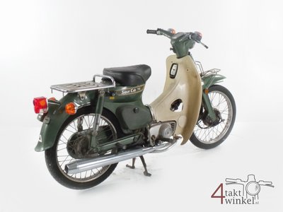 VERKAUFT! Honda C70 K1 Japanese, green, 16999km