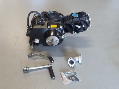 Motor, 70 ccm, manuelle Kupplung, YX, 4-Gang, schwarz 2-Chance Product