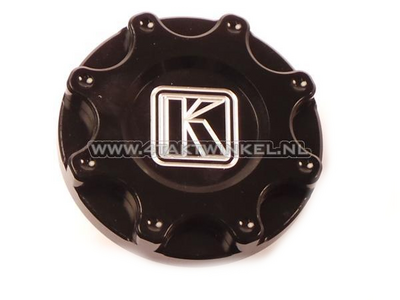 Tankdeckel Monkey, CNC Aluminium schwarz