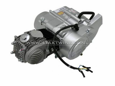 Motor, 50 ccm, halbautomatisch, Lifan, 4-Gang, Silber