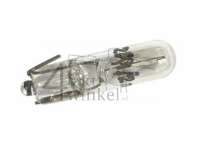 Glühlampe W2, 12 Volt, 1,2 Watt, steckbar